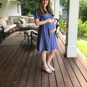 Pea in the Pod Chambre Maternity Dress